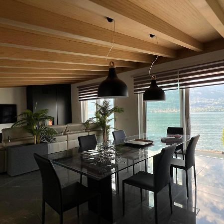 Luxury Lakefront Penthouse Lezzeno Luaran gambar