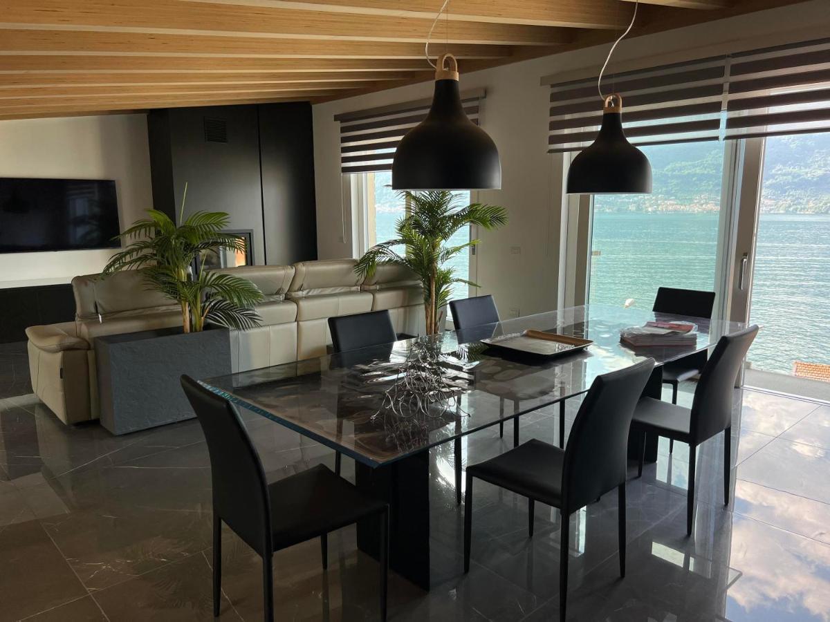 Luxury Lakefront Penthouse Lezzeno Luaran gambar